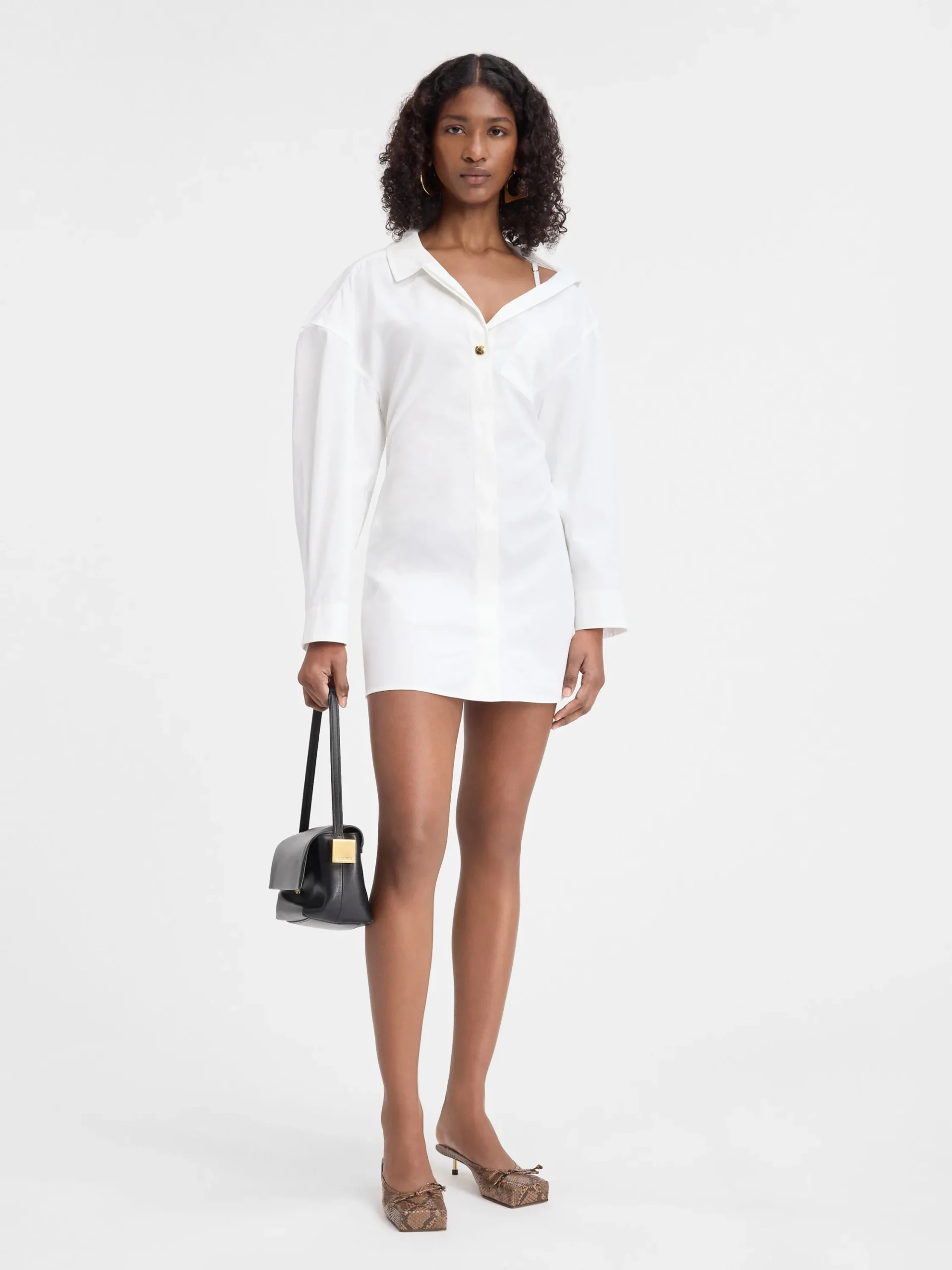 La mini robe chemise