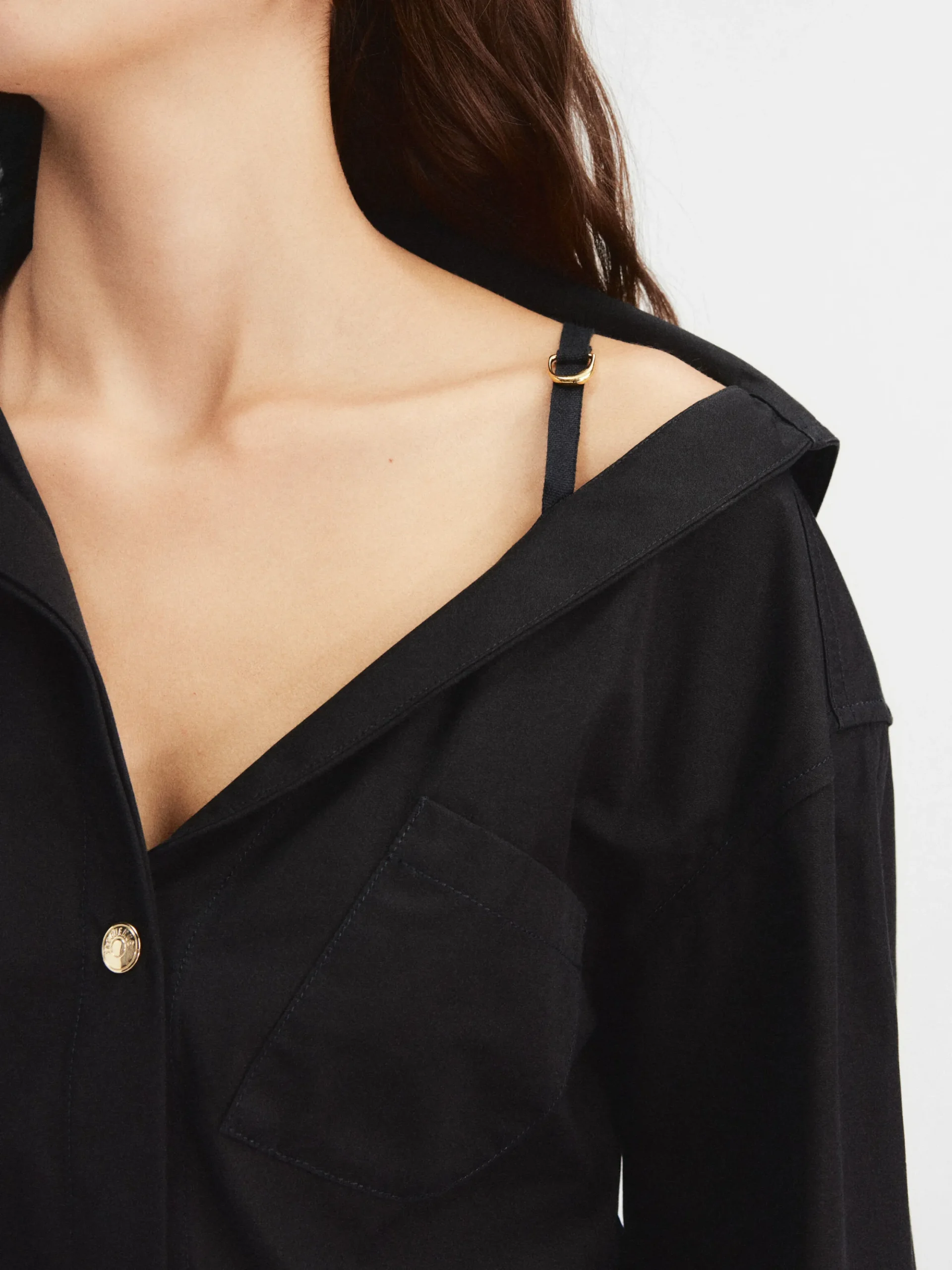 La mini robe chemise