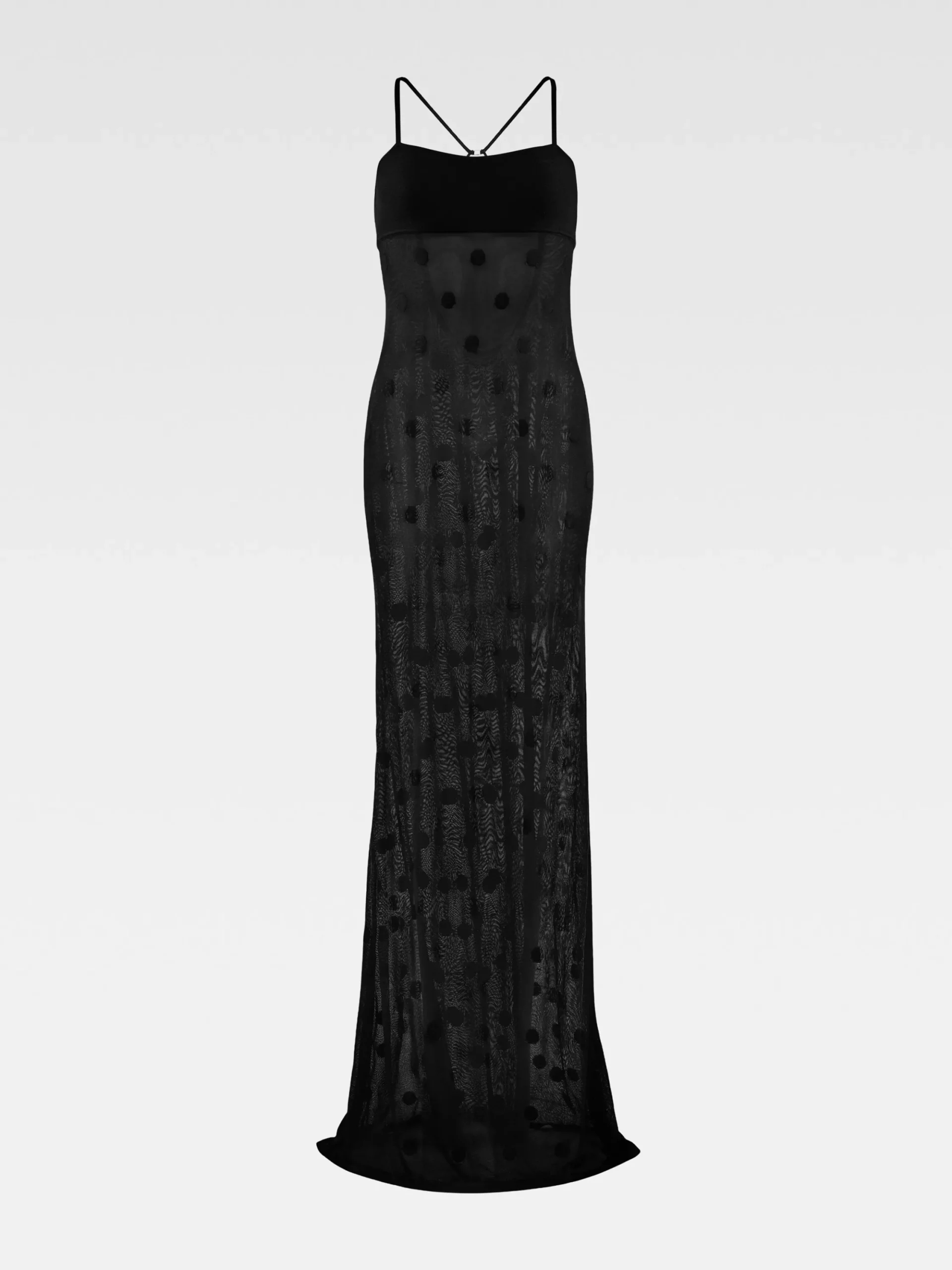 La robe maille Puntini