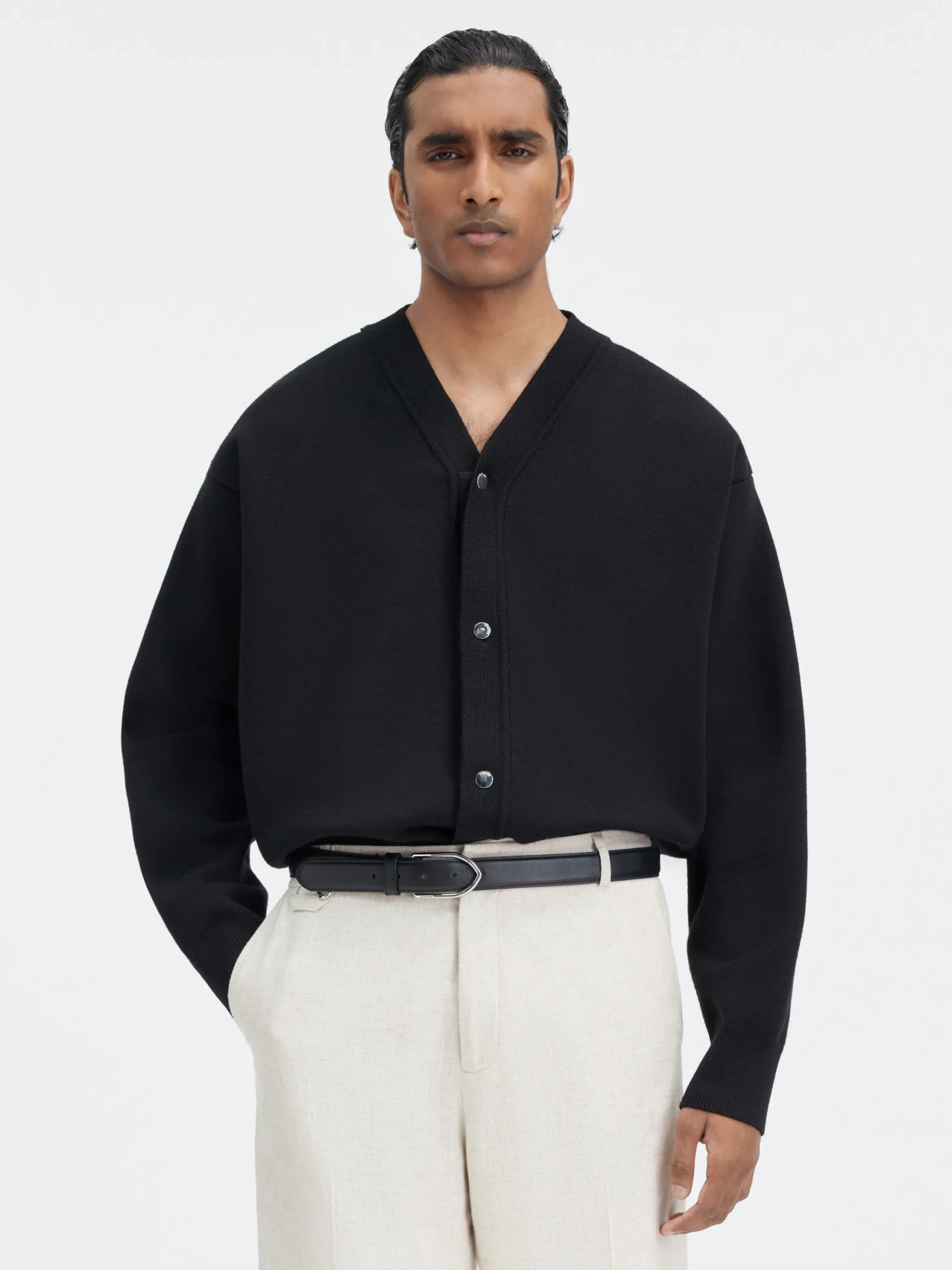 Le cardigan Boutonné
