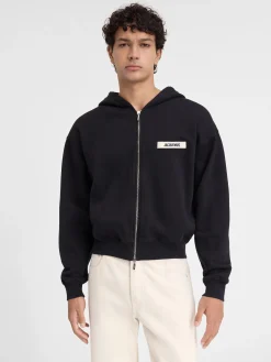 Le hoodie Gros Grain zipp&eacute;