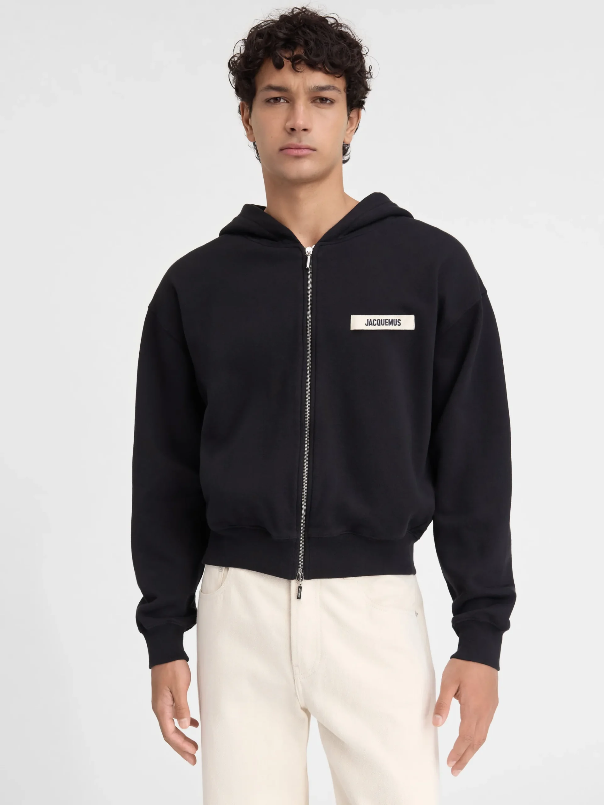 Le hoodie Gros Grain zippé