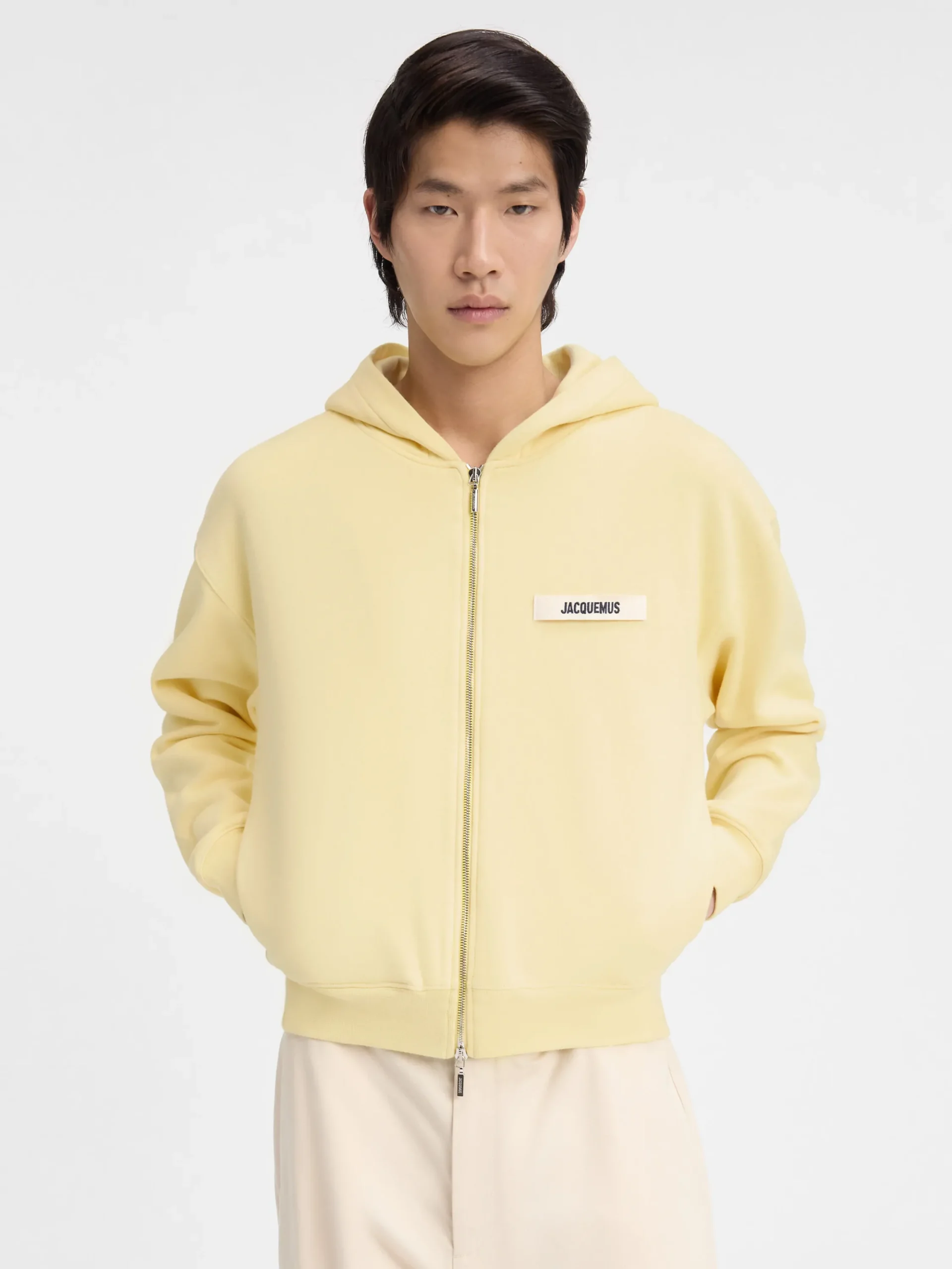 Le hoodie Gros Grain zippé