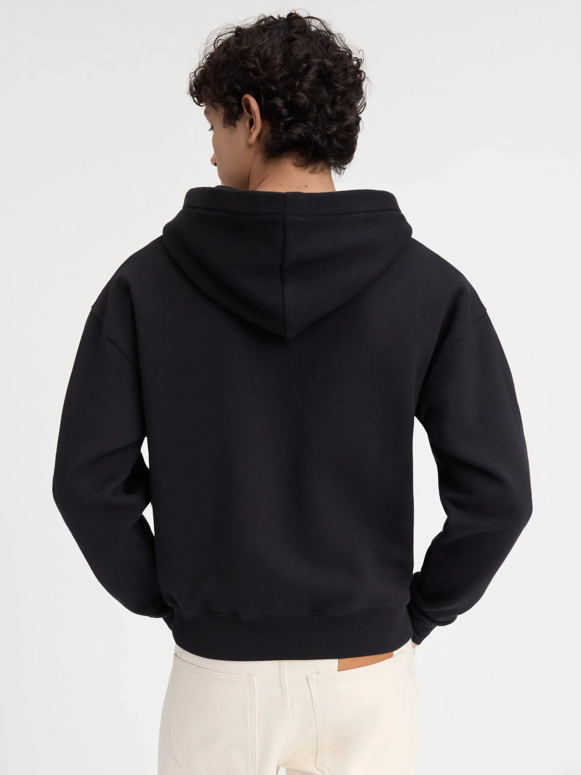 Le hoodie Gros Grain zippé