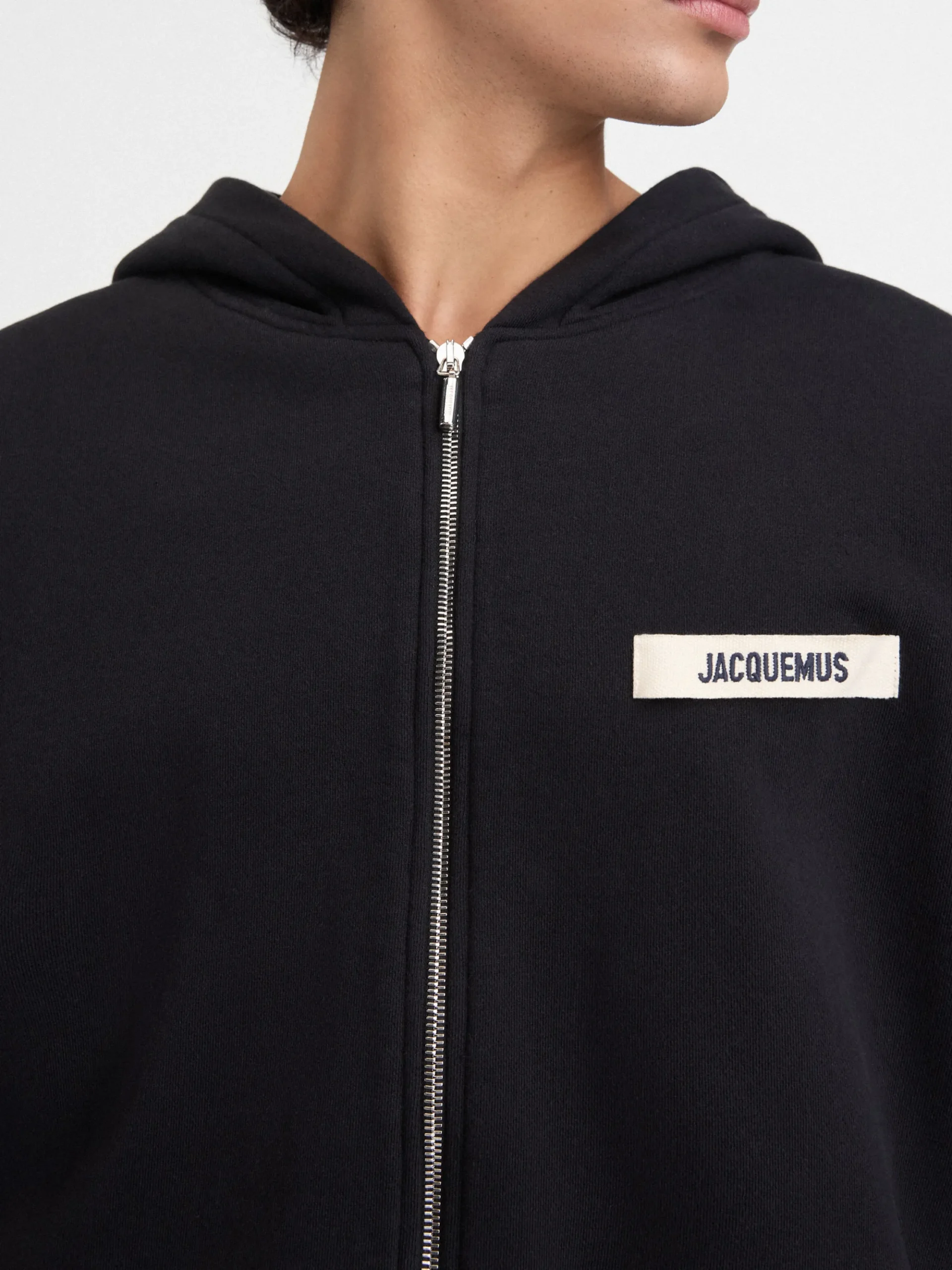 Le hoodie Gros Grain zippé