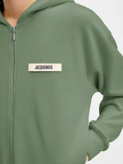 Le hoodie Gros Grain zipp&eacute;