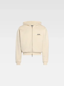Le hoodie Gros Grain zippé