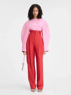 Le pantalon Curzio taille haute