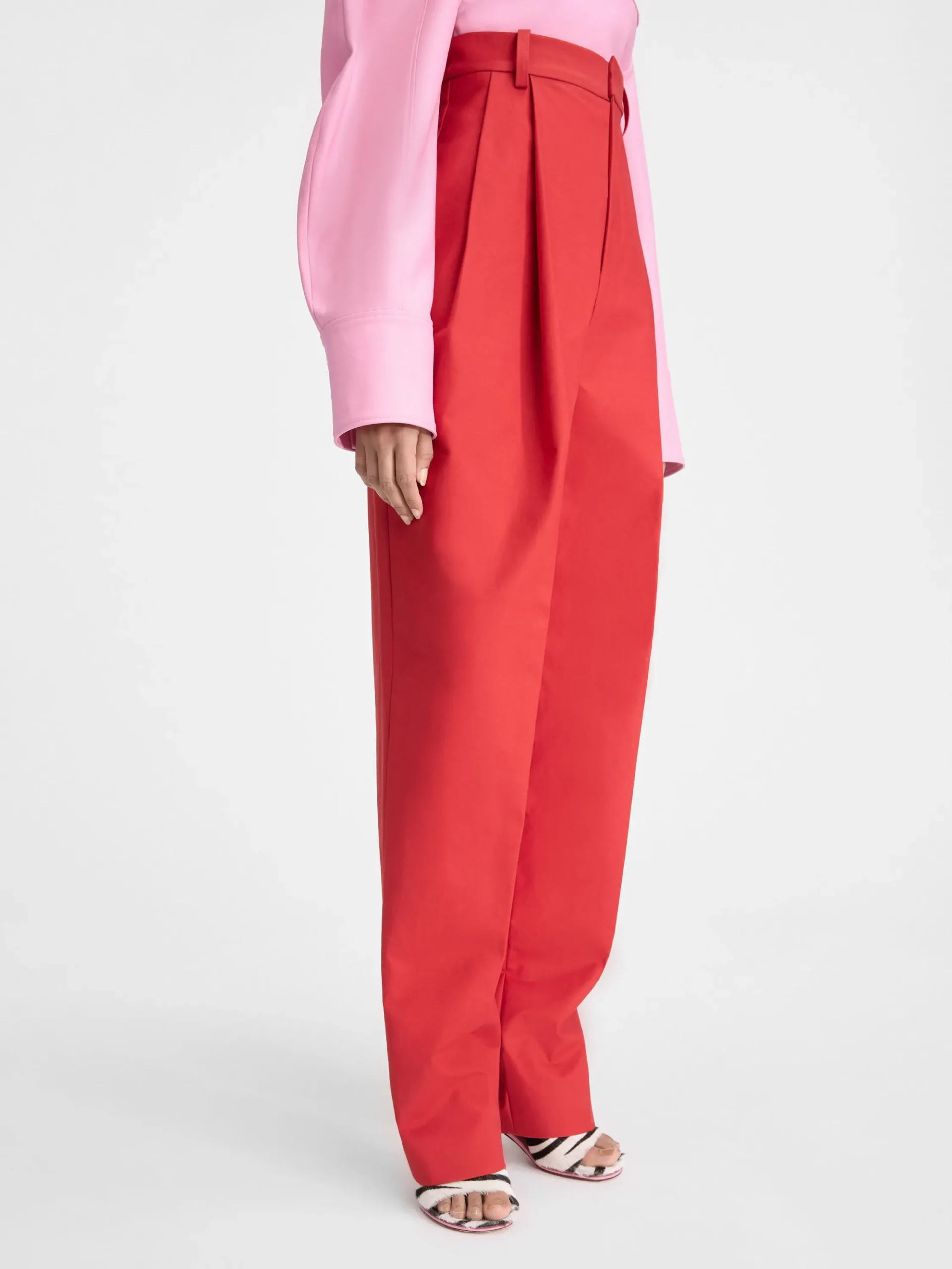 Le pantalon Curzio taille haute
