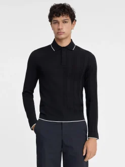 Le polo Tricot manches longues