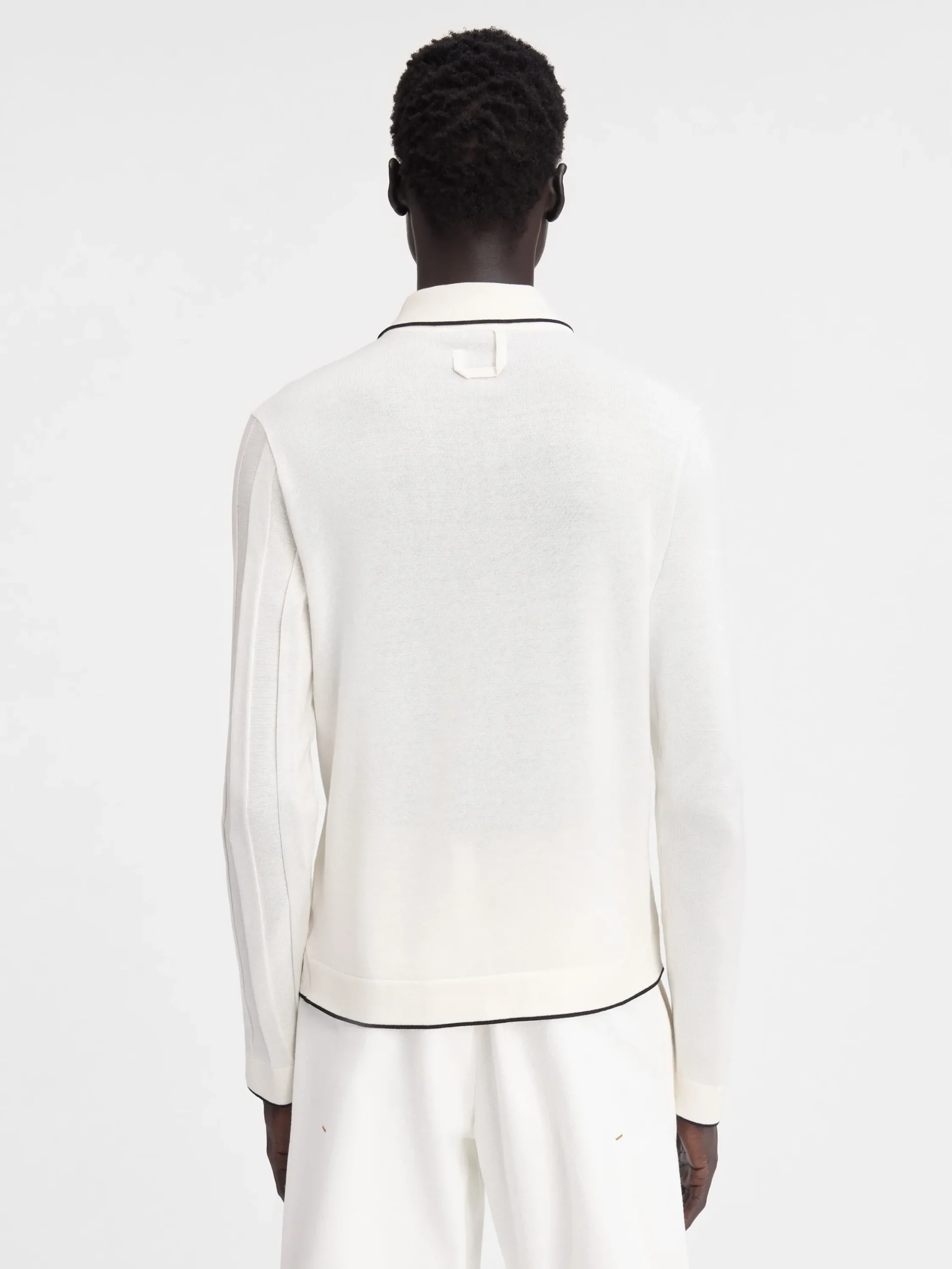 Le polo Tricot manches longues