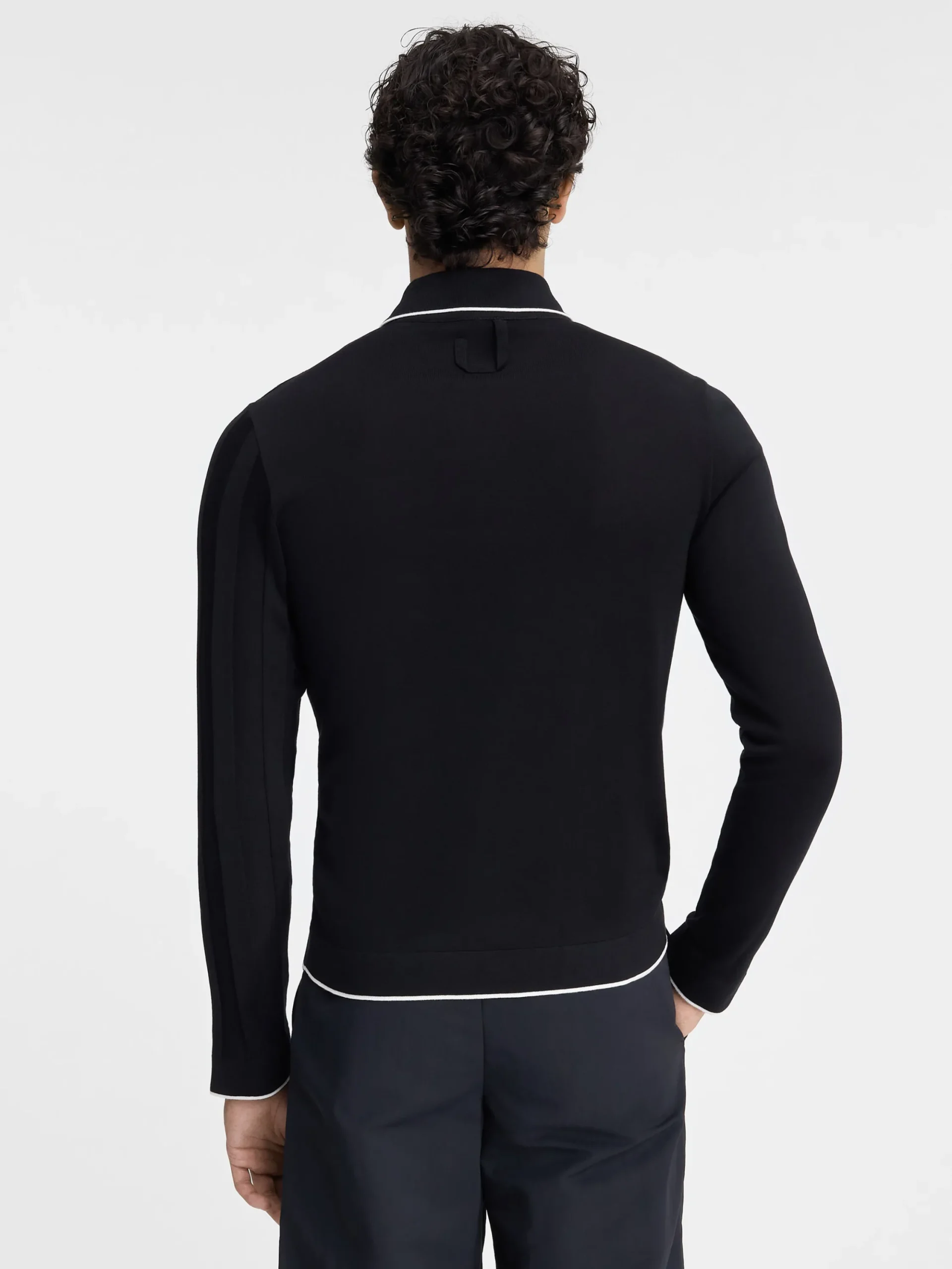 Le polo Tricot manches longues