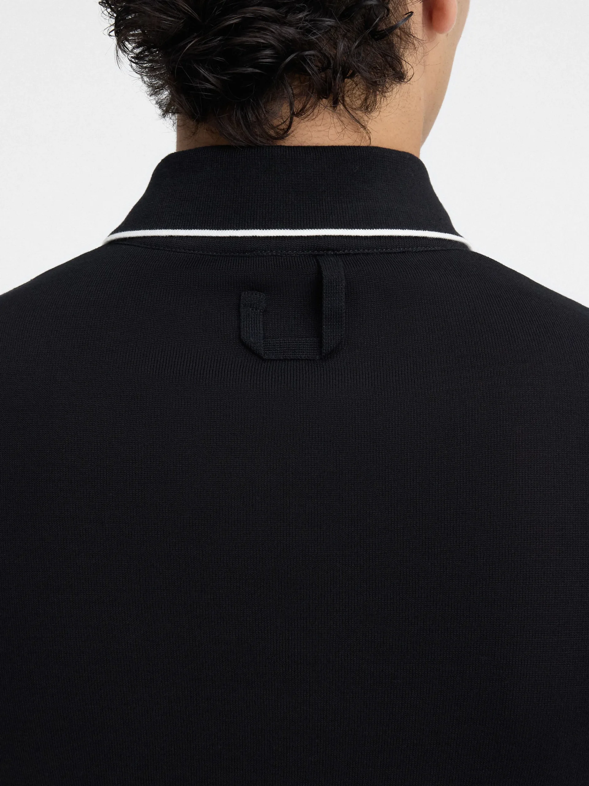 Le polo Tricot manches longues