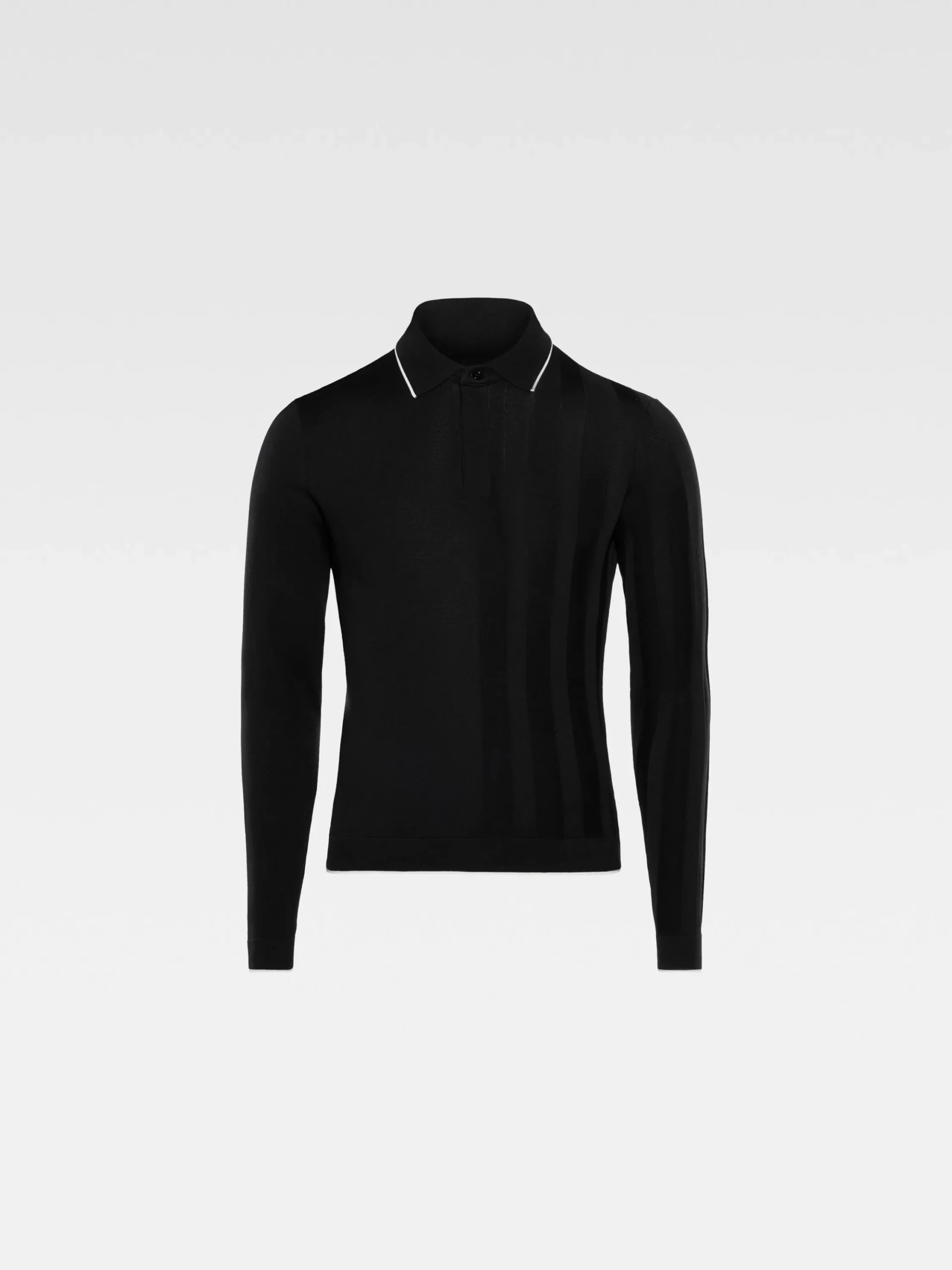 Le polo Tricot manches longues