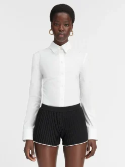 Le short maille plissé
