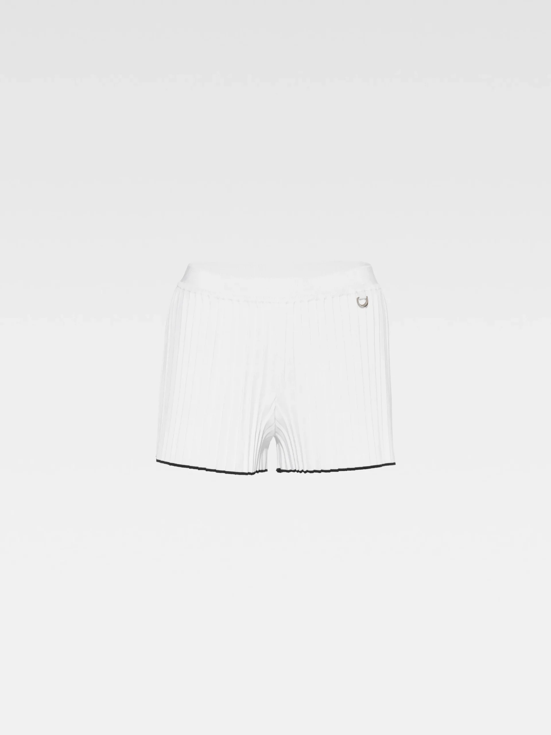 Le short maille plissé
