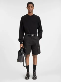 Le short Marrone