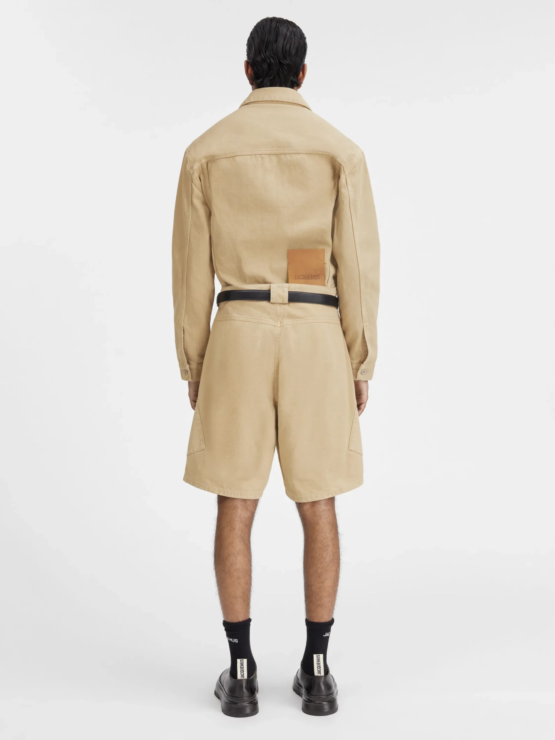 Le short Marrone