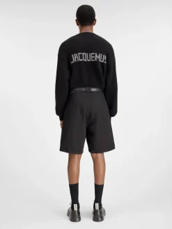 Le short Marrone