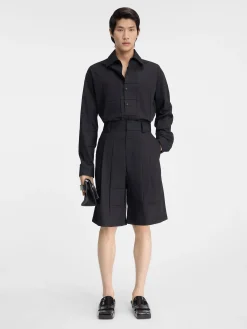 Le short Navega plissé