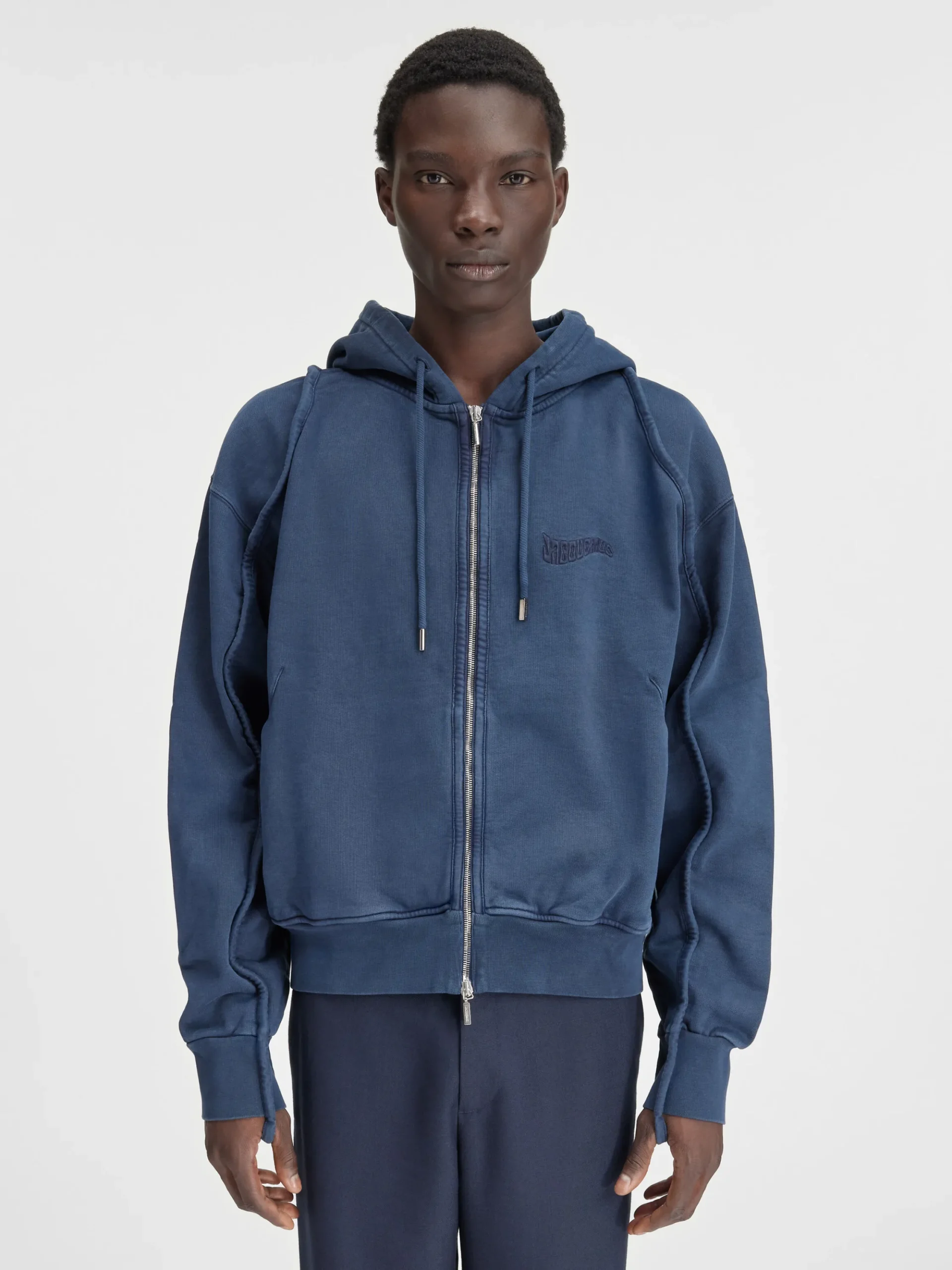 Le sweater Camargue zippé
