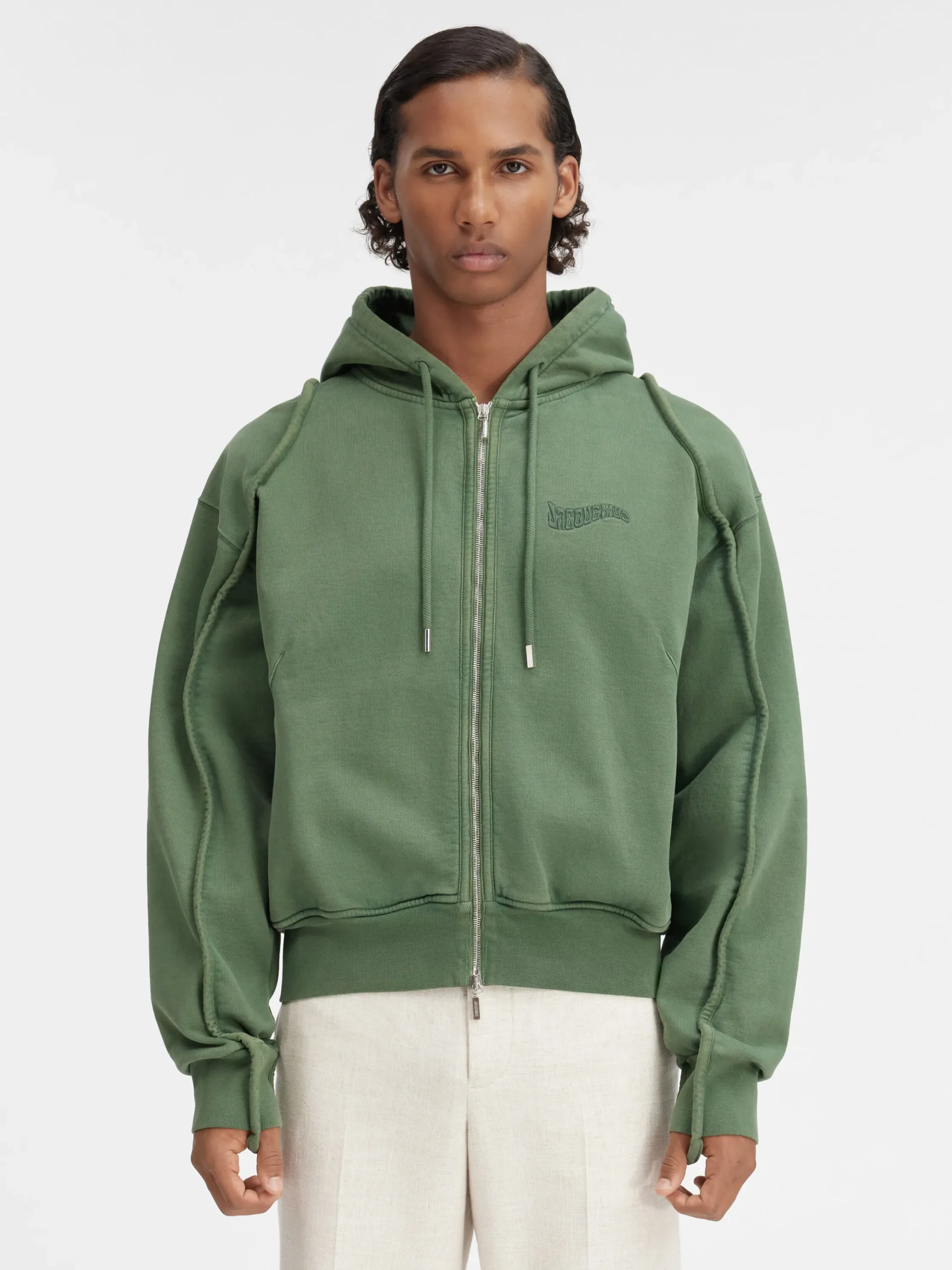 Le sweater Camargue zippé
