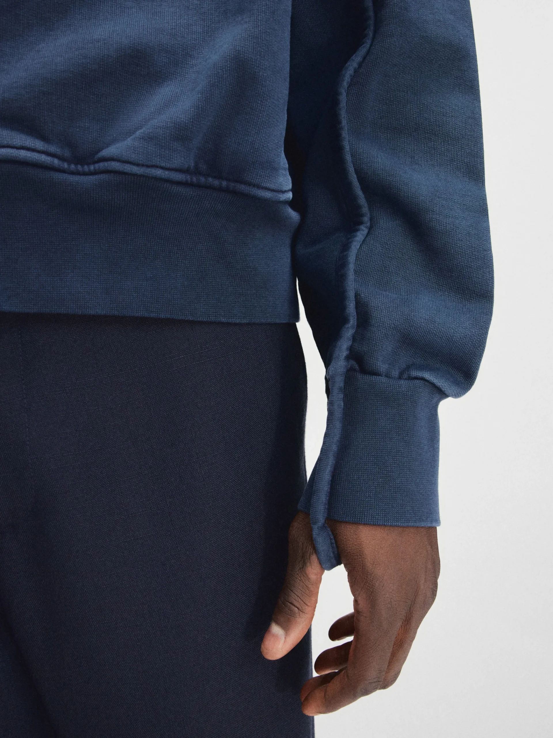 Le sweater Camargue zippé