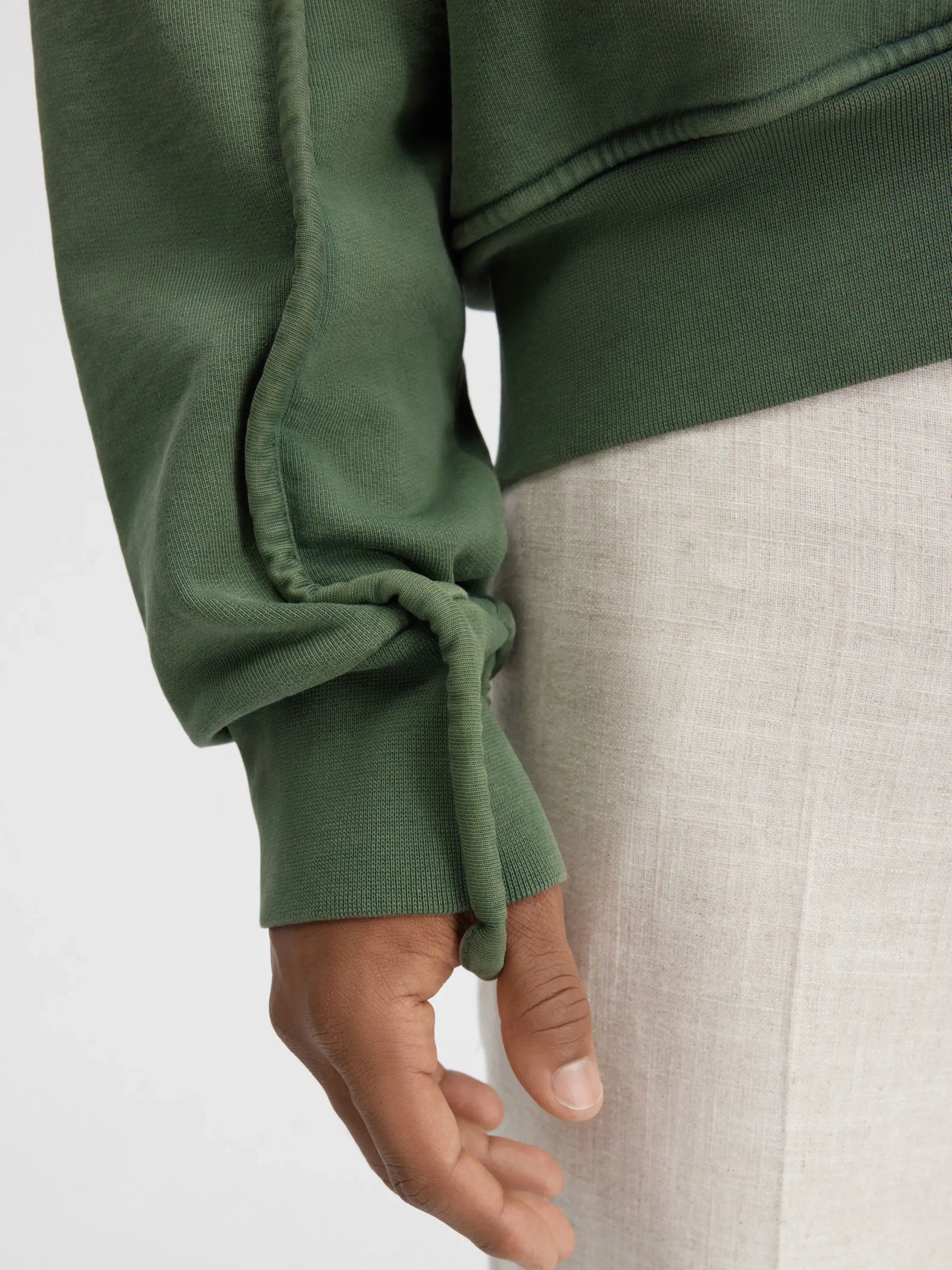 Le sweater Camargue zippé