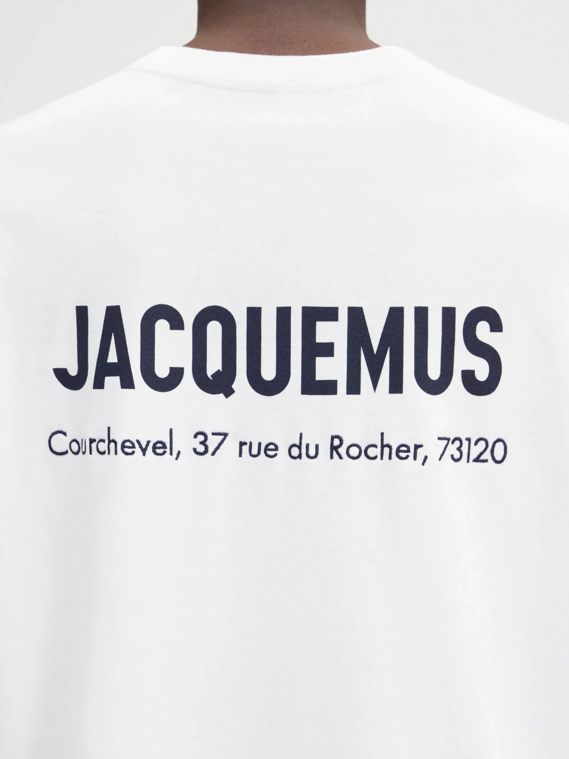 Le t-shirt adresse Courchevel
