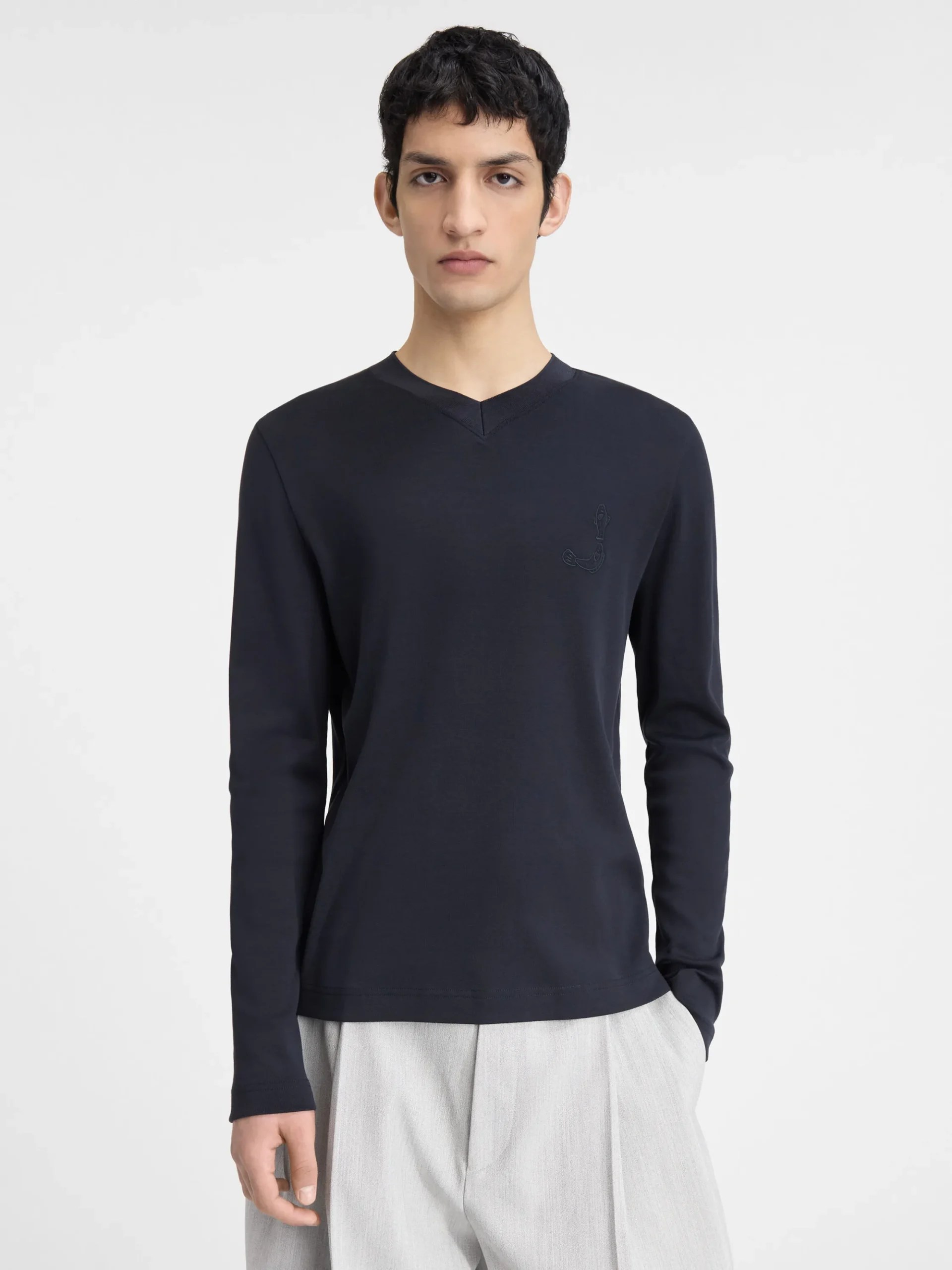 Le t-shirt Pesco manches longues