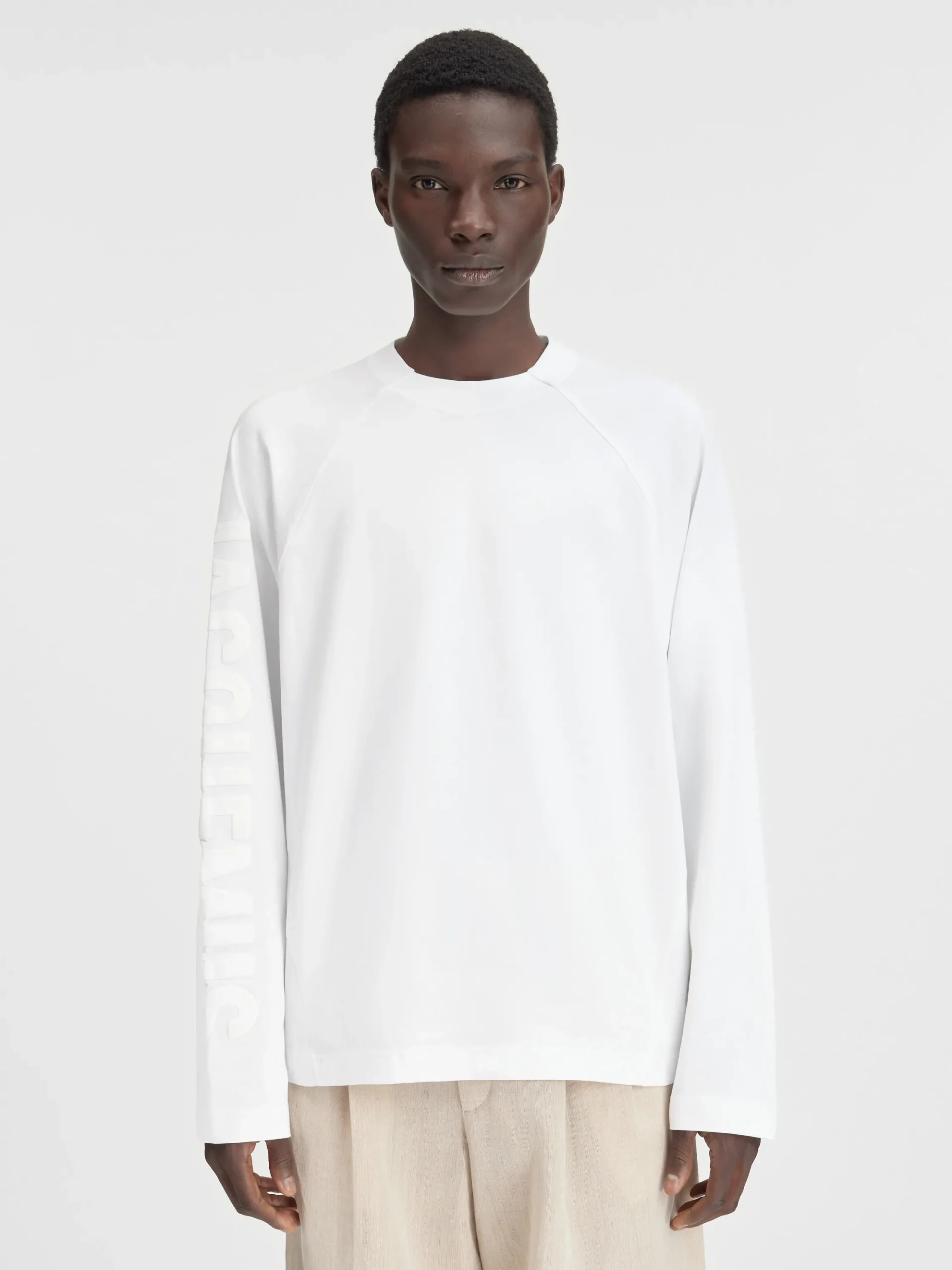 Le t-shirt Typo manches longues