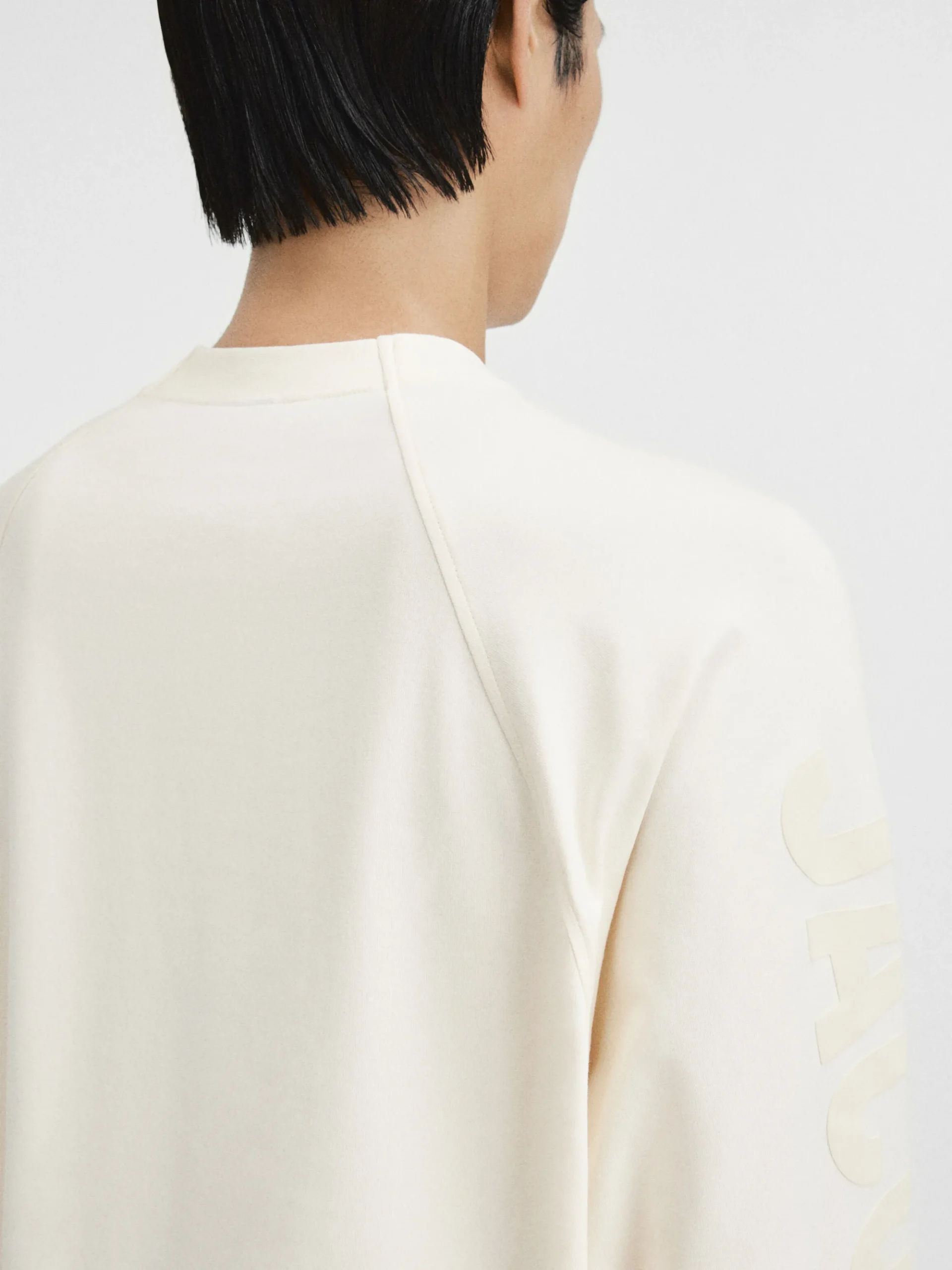 Le t-shirt Typo manches longues