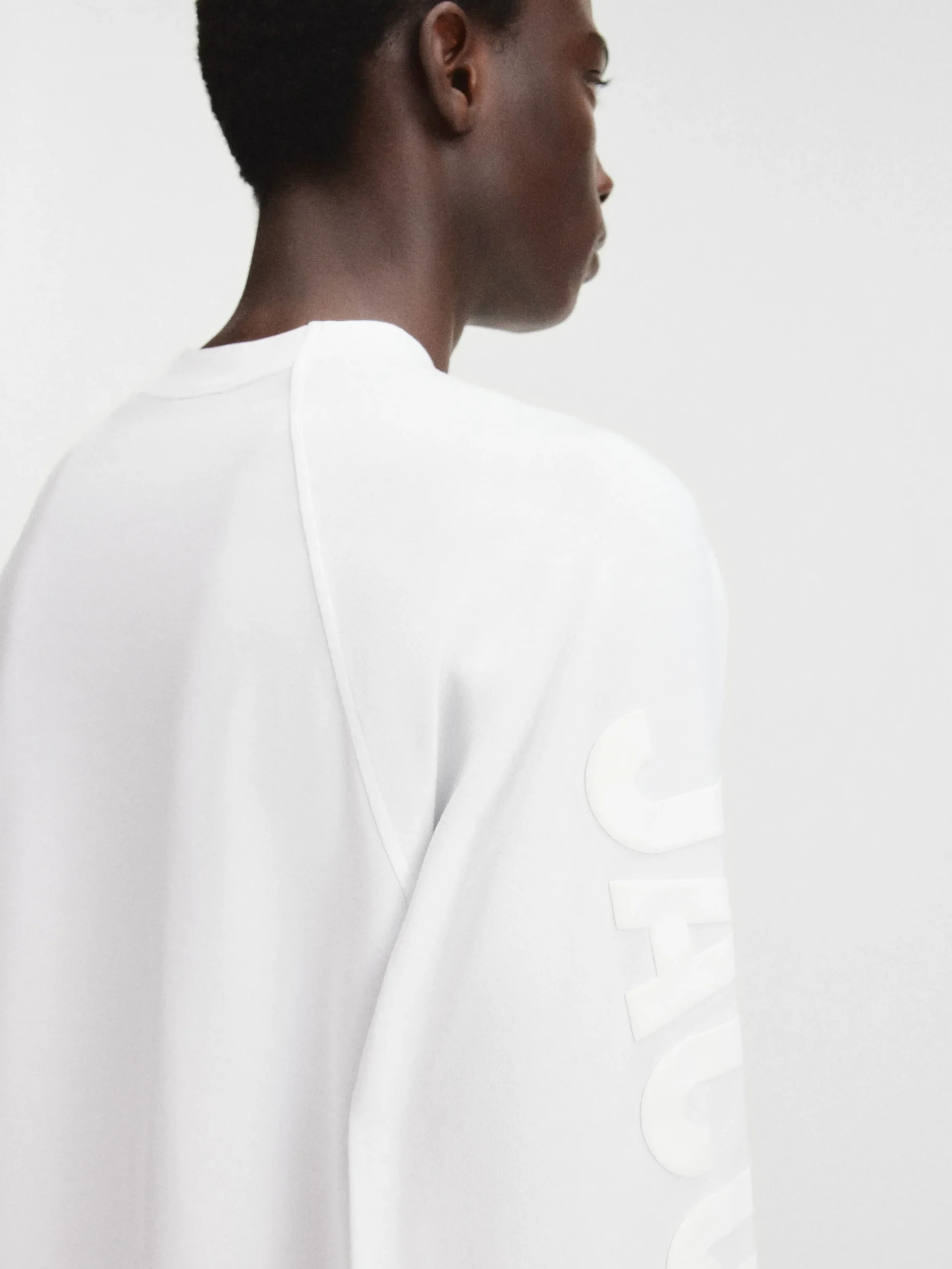 Le t-shirt Typo manches longues