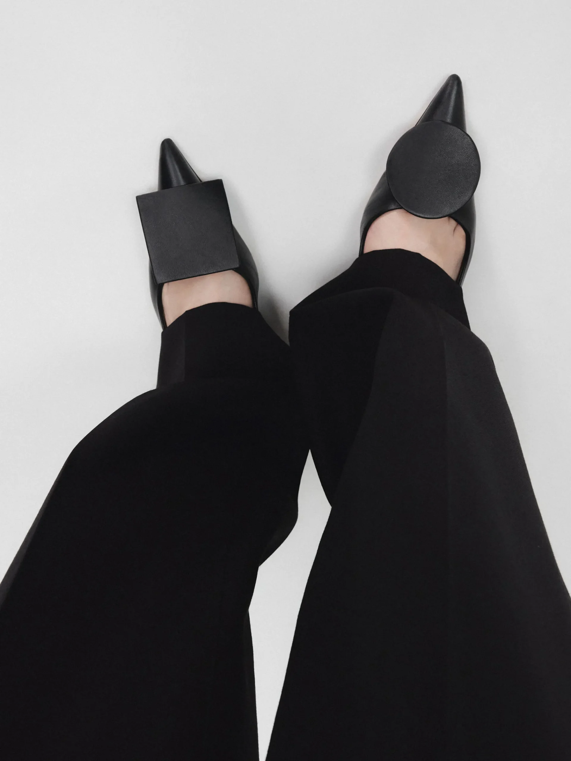 Les slingbacks Duelo basses