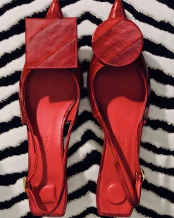 Les slingbacks Duelo basses