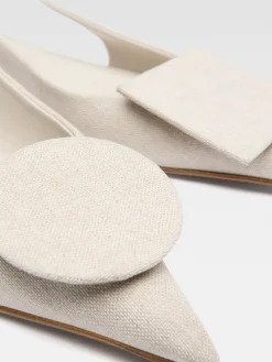 Les slingbacks Duelo plates