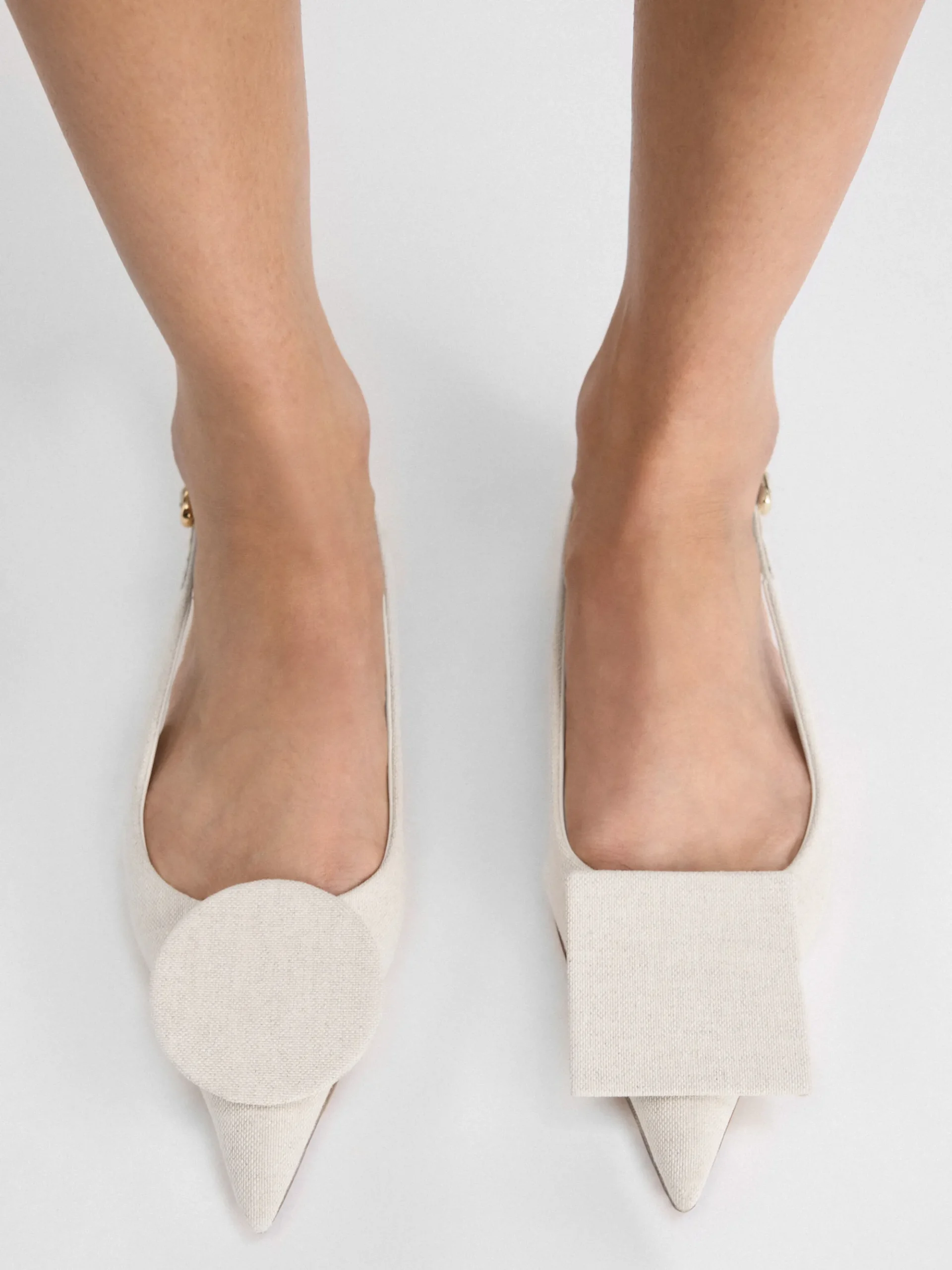 Les slingbacks Duelo plates